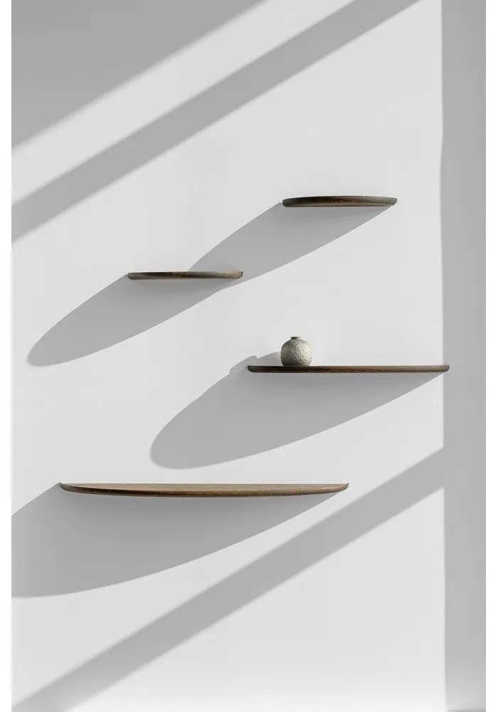 Mensola in rovere marrone 40 cm Mu - Gazzda