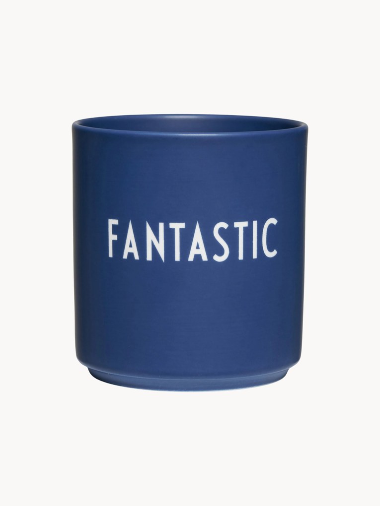 Tazza di design con scritta Favourite FANTASTIC