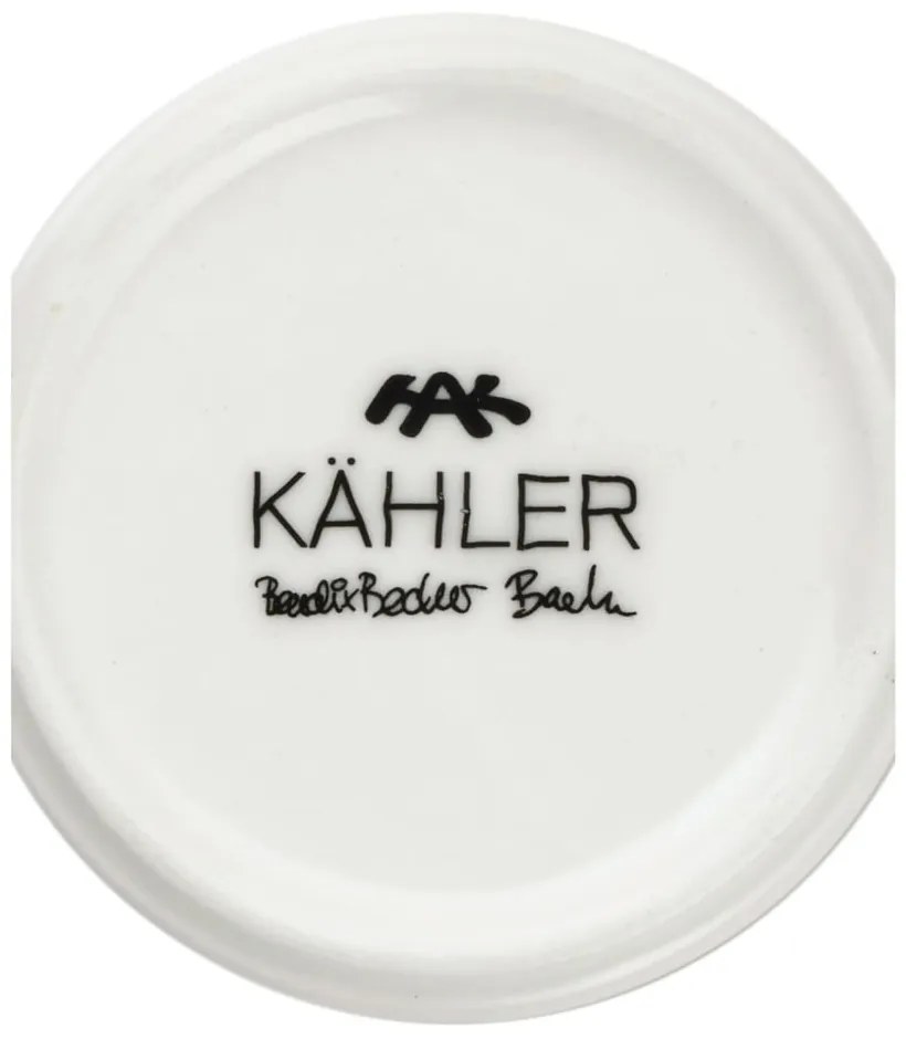 Portacandela in porcellana per candela da tè Nobili - Kähler Design