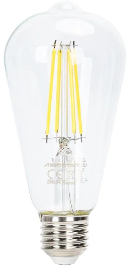 Lampadina LED dimmerabile FILAMENT ST64 E27/6W/230V 6500K - Aigostar
