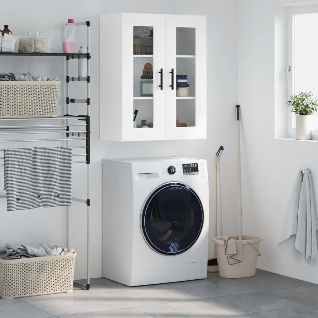 Mobile A Parete Bianco 69,5x34x90 Cm /
