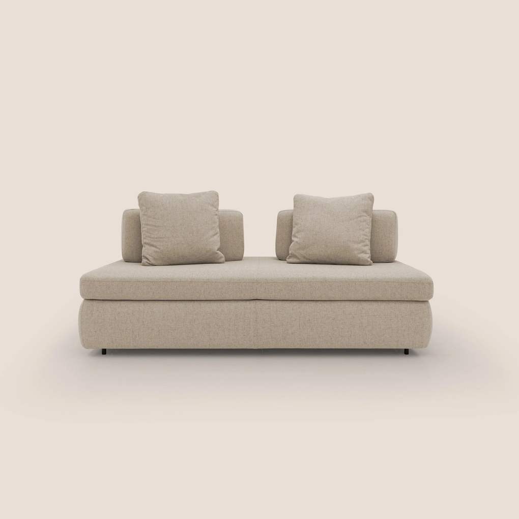 Gransasso Divano letto matrimoniale dal DESIGN innovativo in tessuto impermeabile T03