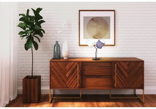 Eglo 95194 - Lampada da tavolo ALMEIDA 2xE14/40W/230V