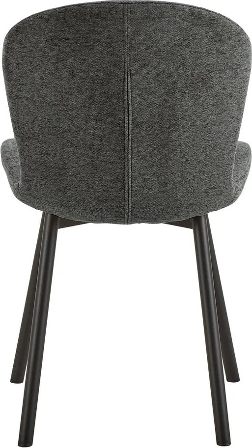 Sedia da pranzo grigio scuro Esra – Actona