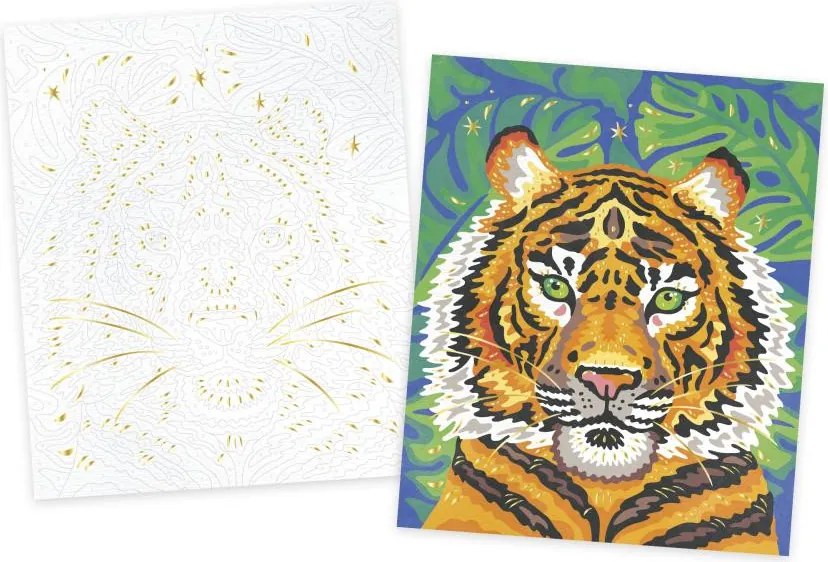 Atelier per bambini maxi - Dipingi Con I Numeri Acquerello - Felini