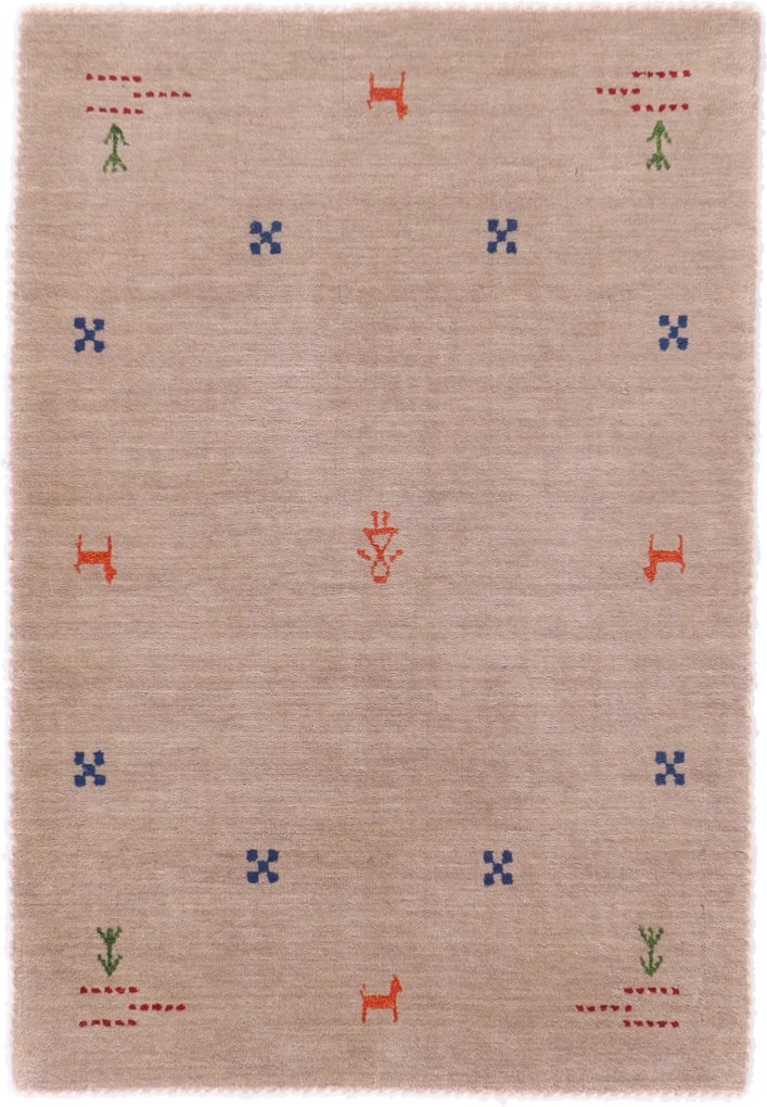 Tappeto 60 x 90 (Indian) Annodato A Mano