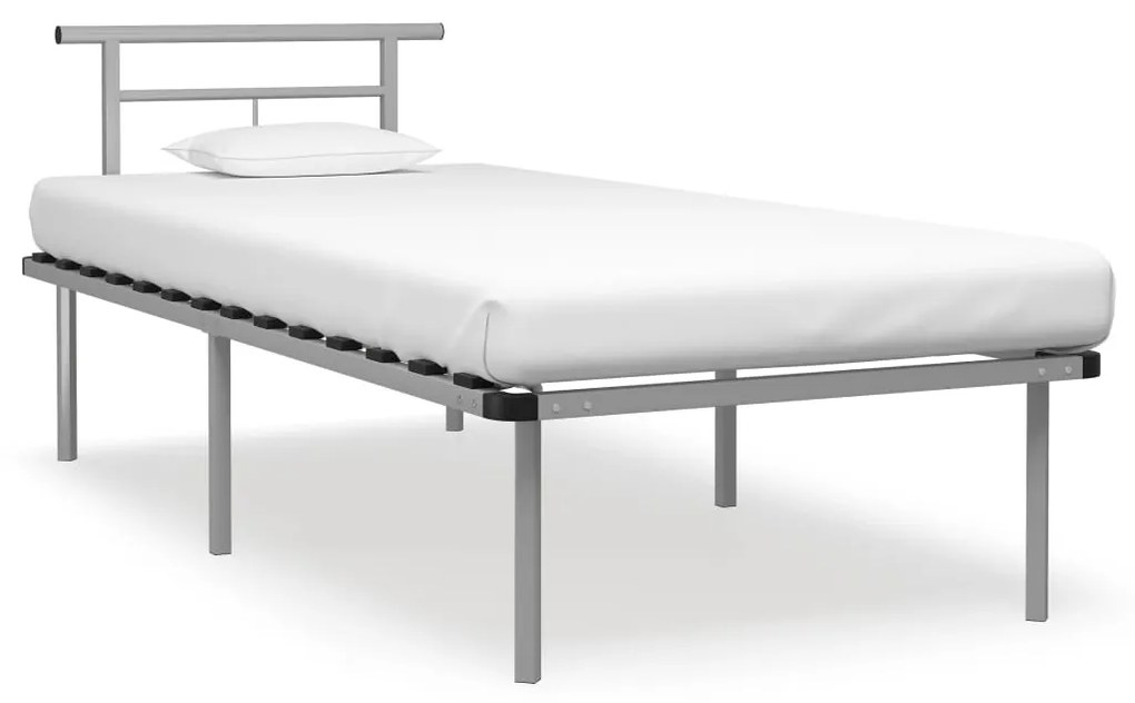 Giroletto Grigio İn Metallo 90x200 Cm /