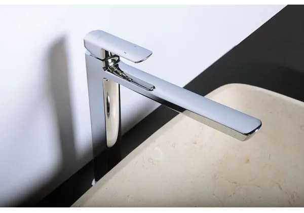 Sapho - Miscelatore per lavabo MIXONA 29,8 cm cromo lucido