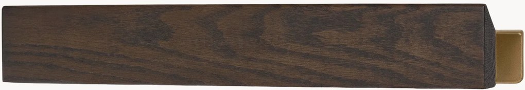 Mensola componibile da parete in legno di quercia Flex, magnetica
