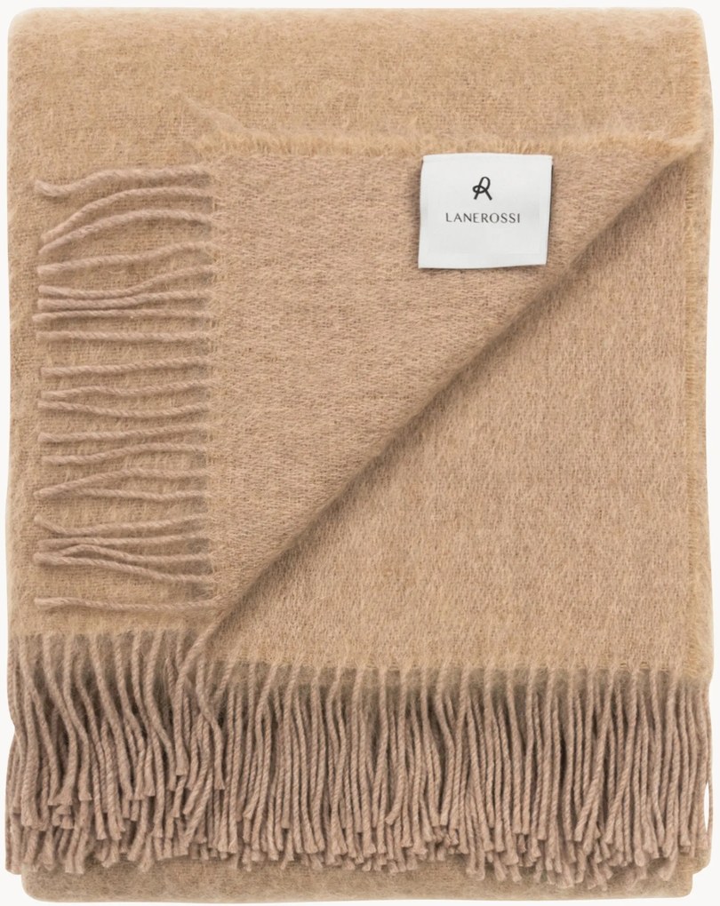 Plaid in lana vergine Rossi Story