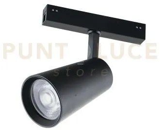 Faro davinci tema nero led 48v 20w 1930lm 4000k 16,1x19,7x8cm