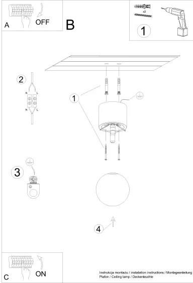 Sollux SL.1190 - Faretto BOOMO 1xG9/8W/230V