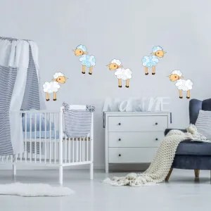 Adesivi murali - Conto le pecore... II. | Inspio