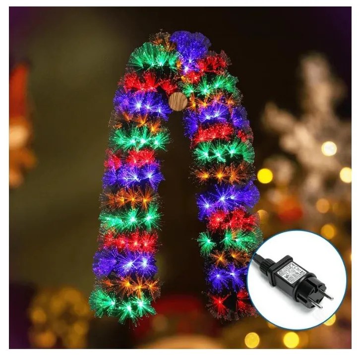 Aigostar - LED RGBY Decorazione natalizia per esterni 112xLED/3,6W/230V 2m IP44