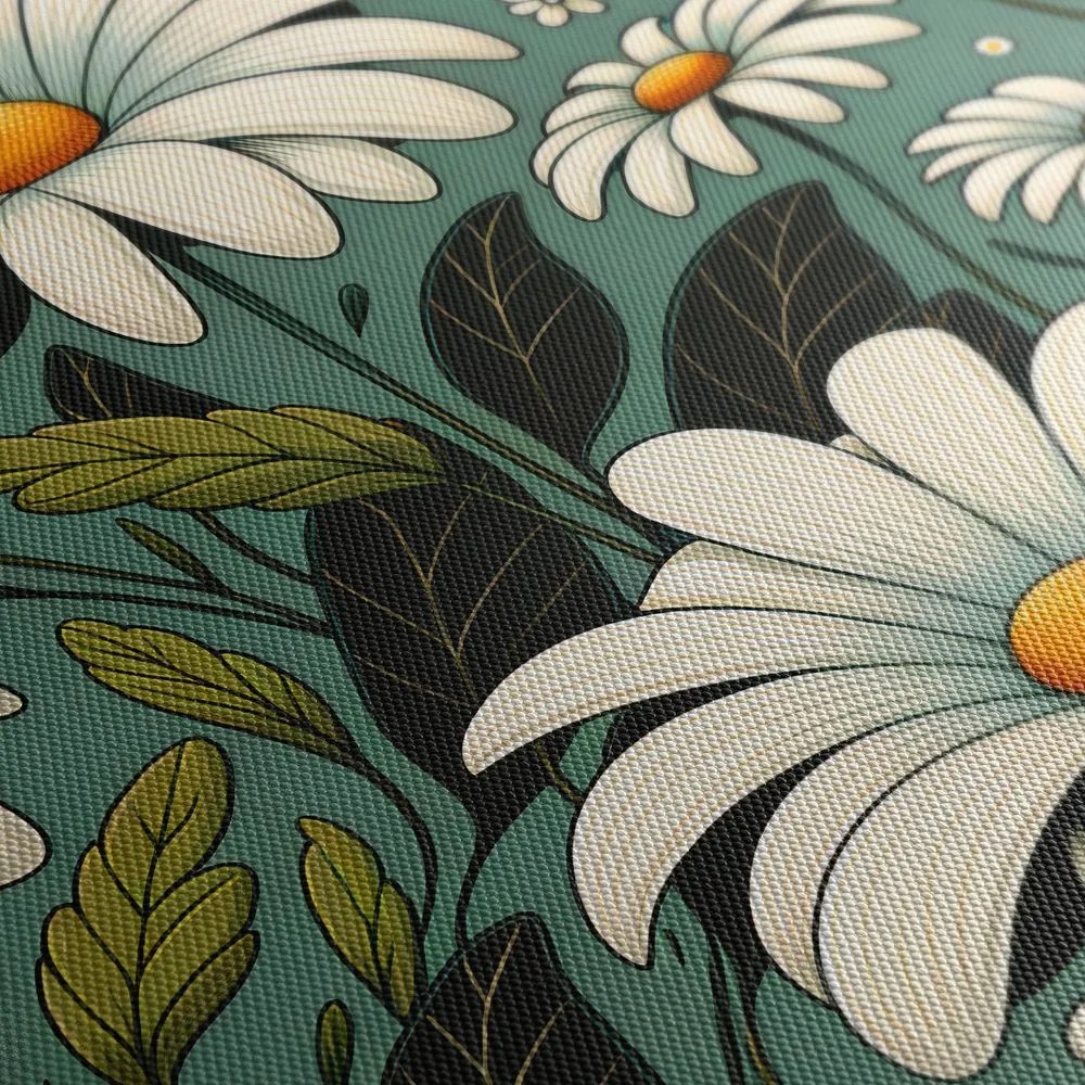 Quadro su tela – Margherite in fiore