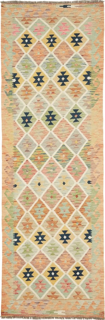 Kilim Tappeto 260x80 (Pakistan) Tessuto A Mano