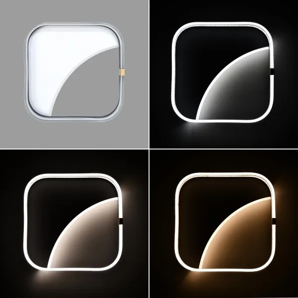 Brilagi - Pannello LED dimmerabile SIRELI LED/56W/230V 3000-6000K 40x40 cm + telecomando