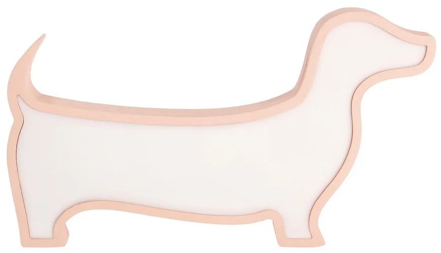 Lampada per bambini rosa Dog - Candellux Lighting