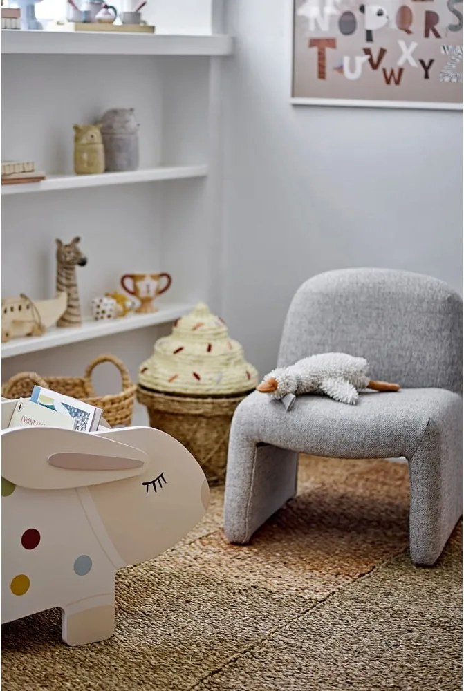 Poltrona per bambini greige Neel – Bloomingville Mini