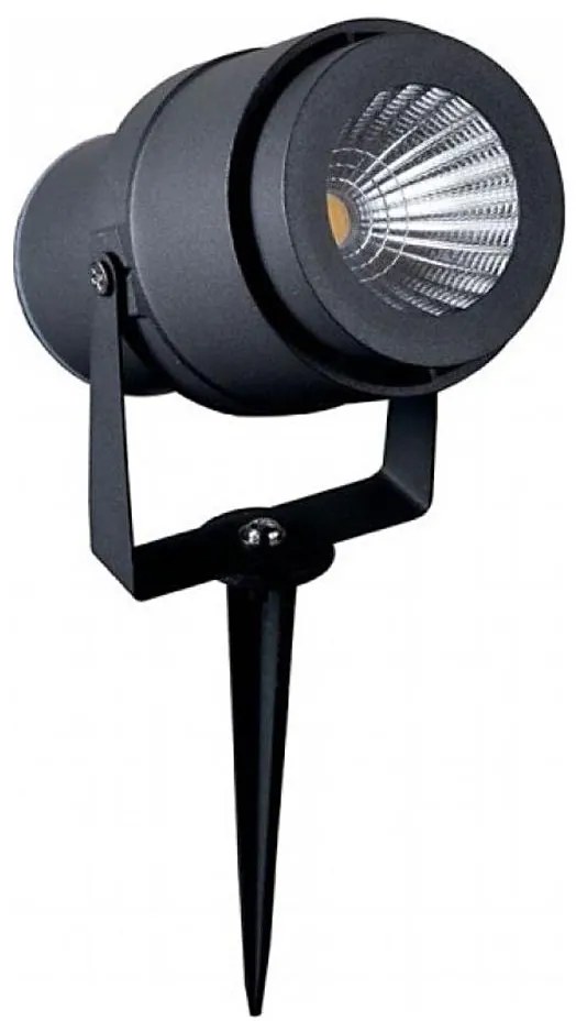 Lampada LED da esterno LED/12W/100-240V IP65 3000K grigio