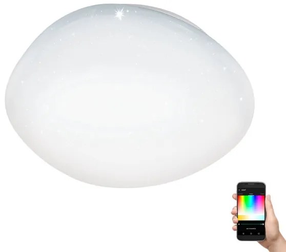 Eglo 900129 - Plafoniera dimmerabile LED RGBW SILERAS-Z LED/33W/230V