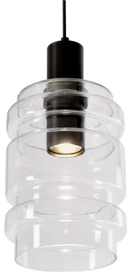 Lampada a sospensione RADON 1xE27/40W/230V trasparente
