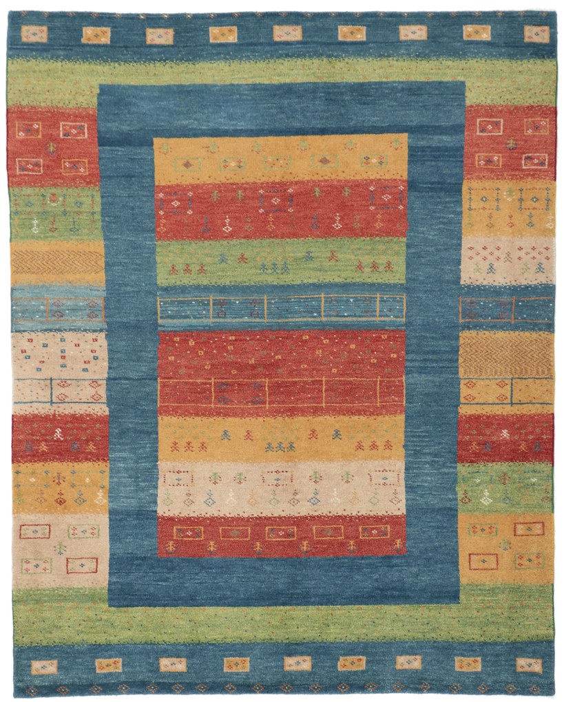 Rizbaft Tappeto persiano 160x200 (Iran) Annodato A Mano