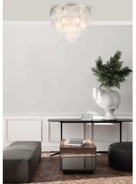 Zuma Line 18366 - Lampadario a plafone PARDO 8xE14/40W/230V cromo