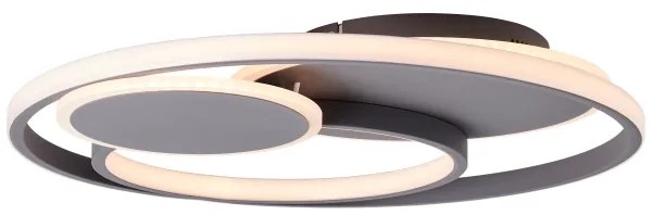 Brilliant - Plafoniera LED dimmerabile RUNDA LED/50W/230V 3000-6500K nero + +TC