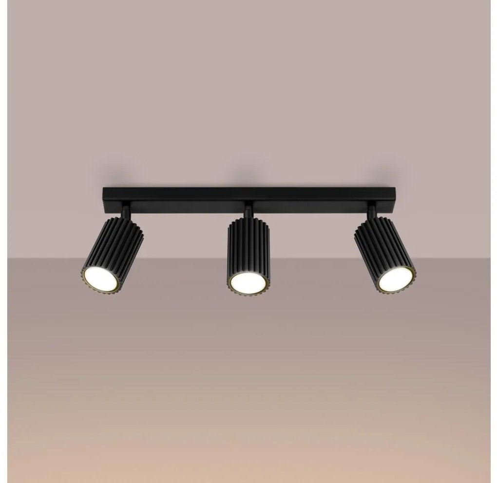 Brilagi - Faretto CRESTO 3xGU10/10W/230V nero