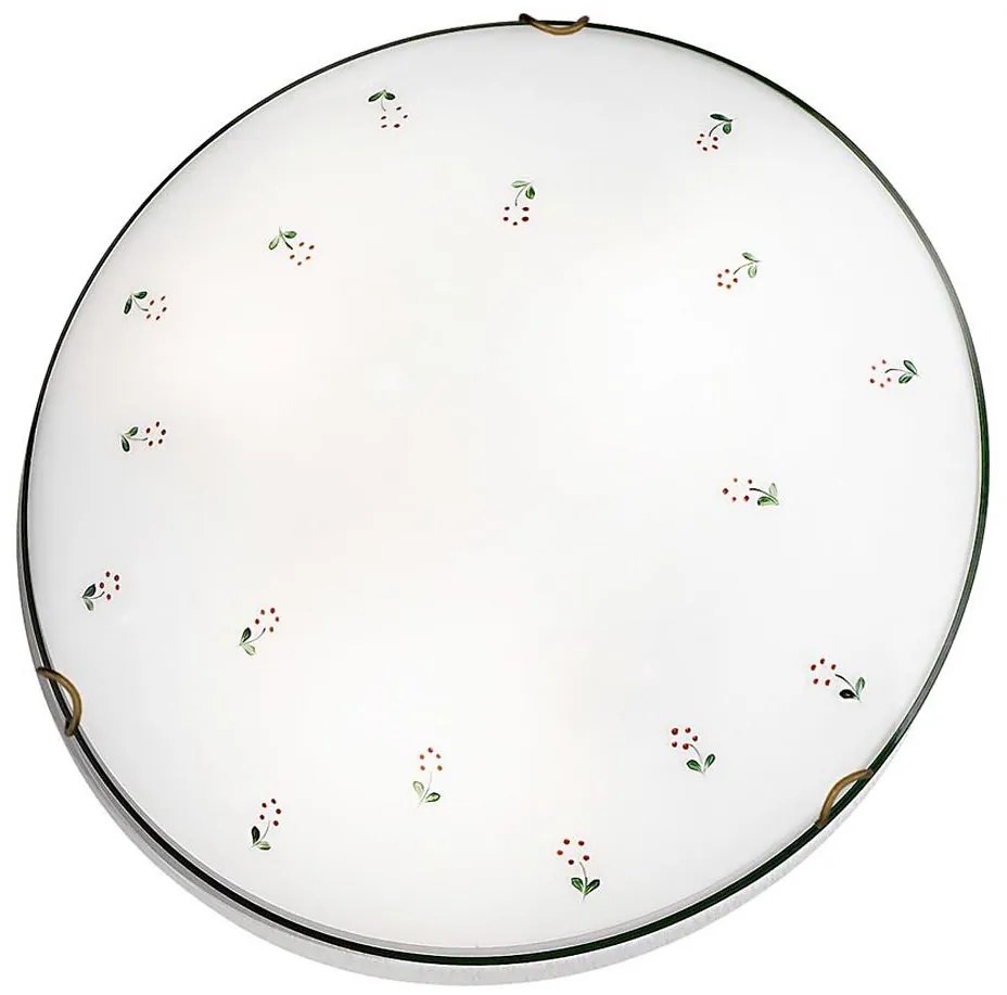 Kolarz 731.11.4.70 - Plafoniera NONNA 1xE27/60W/230V diametro 30 cm verde