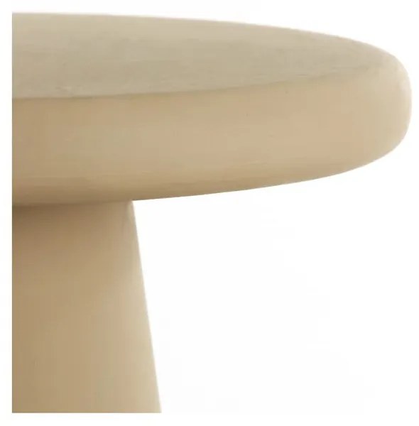 Tavolino rotondo beige ø 60 cm Kulona - Light &amp; Living