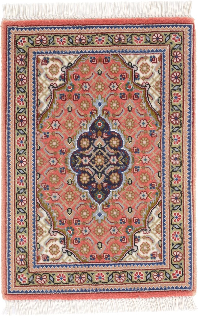 Tabriz Tappeto 30x40 (Iran) Annodato A Mano