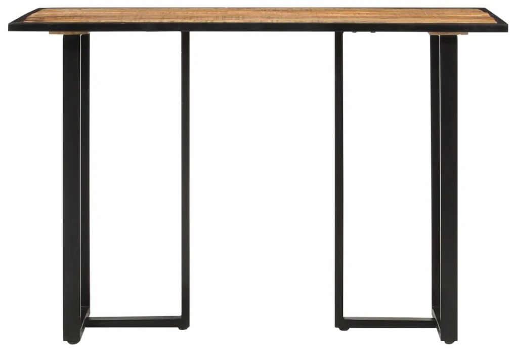 Tavolo da Pranzo 110x55x75,5 cm in Legno Massello di Mango