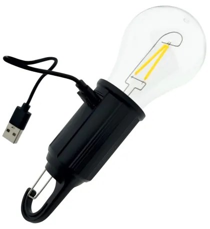 Lampada a sospensione ricaricabile da esterno dimmerabile LED/3W/5V 400 mAh IP44