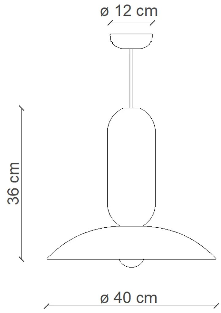 Lampadario Vintage Decò Pau Ceramica Crema E Grigio Sabbia 1 Luce E27