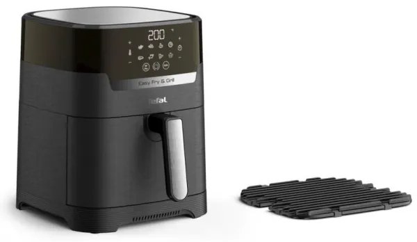 Tefal - Friggitrice a d'aria 4,2 l EASY FRY&amp;GRILL 2in1 1550W/230V nero