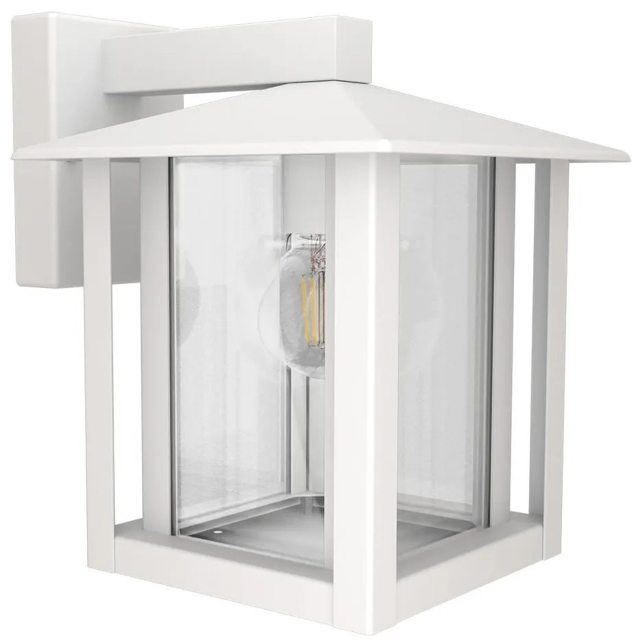 Applique Bianca E27 IP54 per Esterni - Serie PILLAR