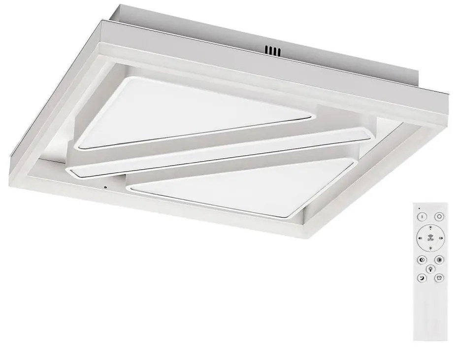 Rabalux 71111 - Plafoniera dimmerabile GREMIN a LED/73W/230V + telecomando