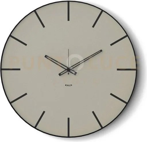 Orologio da parete moderno symbol 60 nero,avorio