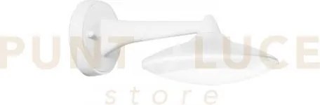 Applique da esterno led alyson bianca 12w 1300lm 4000k ip44 24x10cm...