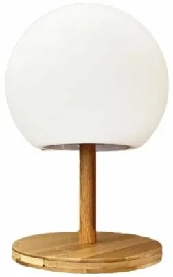 Lampada da tavolo Lumisky Luny Marrone 1,2 w Bambù