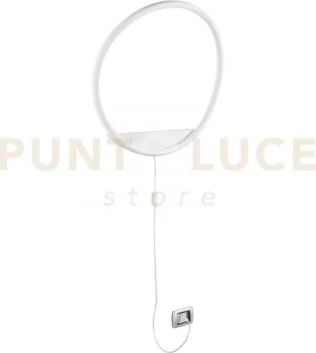 Applique a parete led linger bianca 25w 3140lm cct 3000k 4000k 6500...