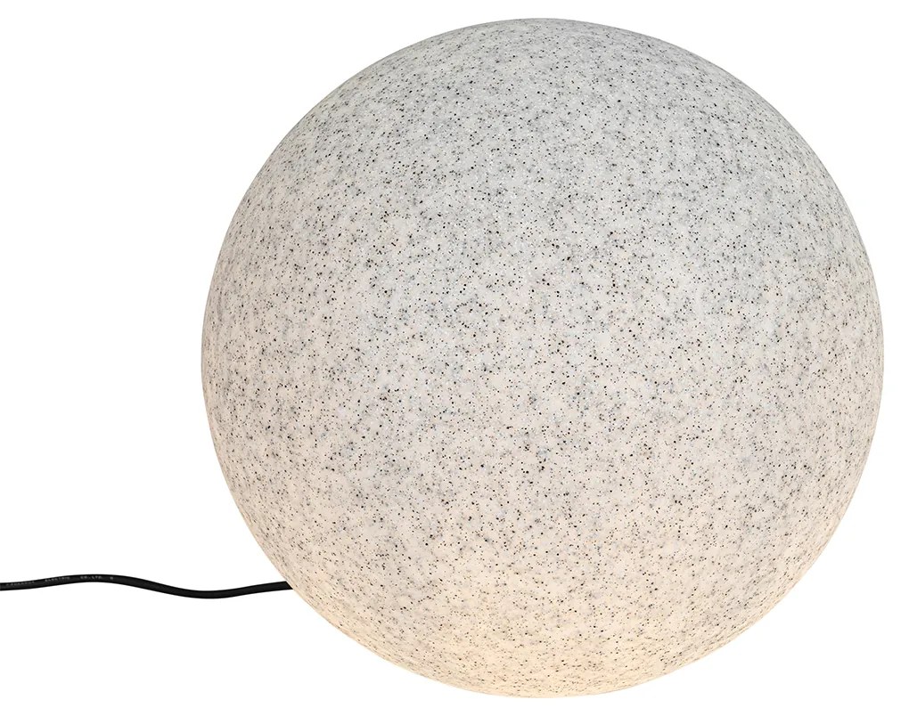 Lampada da esterno intelligente grigia 45 cm IP65 con LED - Nura