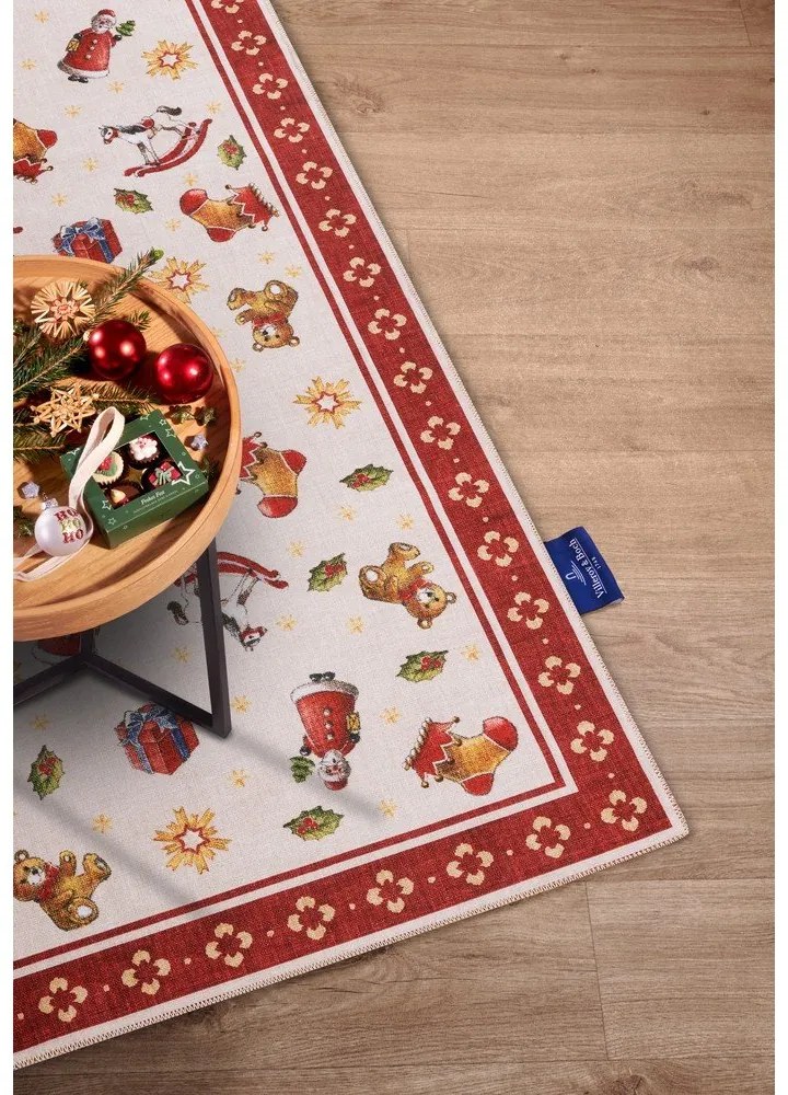 Tappeto rosso con motivo natalizio 160x230 cm Red Christmas - Villeroy&amp;Boch
