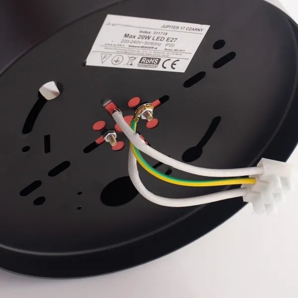 Plafoniera JUPITER 1xE27/20W/230V 181x165 mm