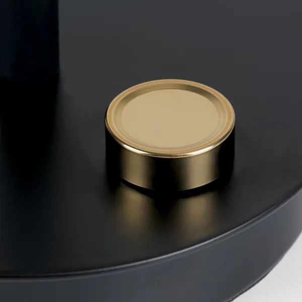 Orion - Lampada da tavolo flessibile dimmerabile DOTTY 1xGU10/10W/230V nero/ottone