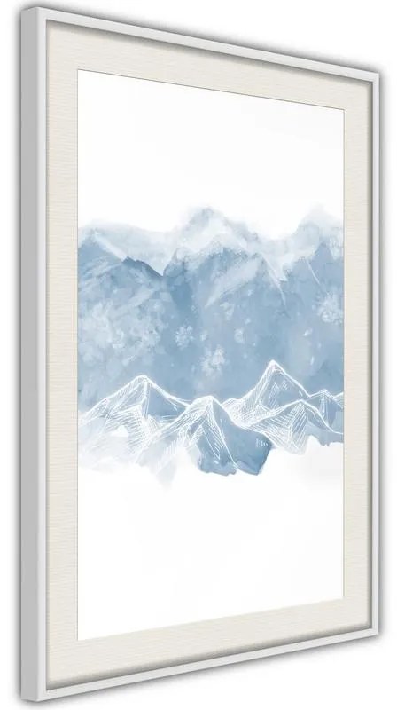 Poster  Winter Wonderland  Cornice Quadri Cornice d'oro con passe-partout, Larghezza x Altezza Home decor 20x30