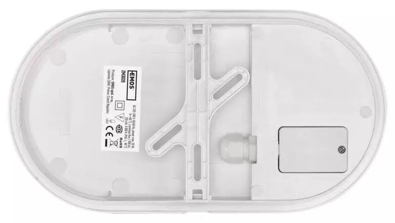 Plafoniera LED bianca 14,5x27 cm Qari - EMOS