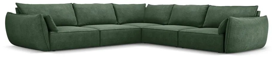 Divano angolare verde scuro (variabile) Vanda - Mazzini Sofas